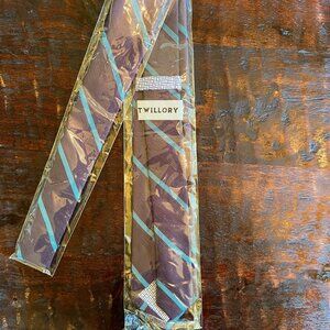 Brand New Salt & Dapper Modern Cut Plaid  Men's Tie